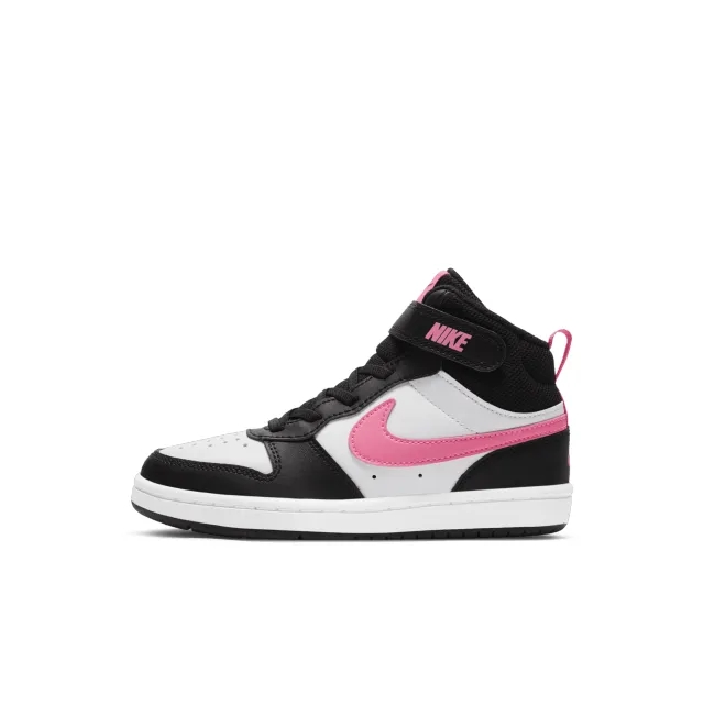 Nike Court Borough Mid 2 Younger Kids' Shoes - Black