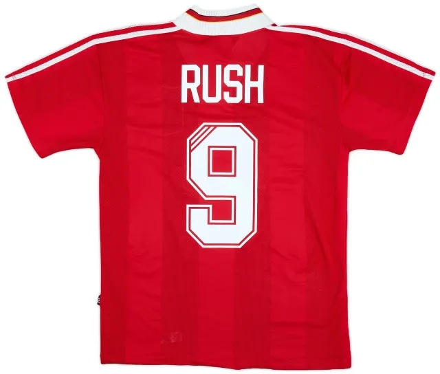 1995-96 Liverpool Home Shirt Rush #9 - 7/10 - (M)