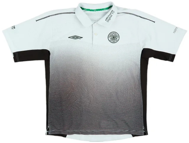 2002-03 Celtic Umbro Polo Shirt - 8/10 - (L)