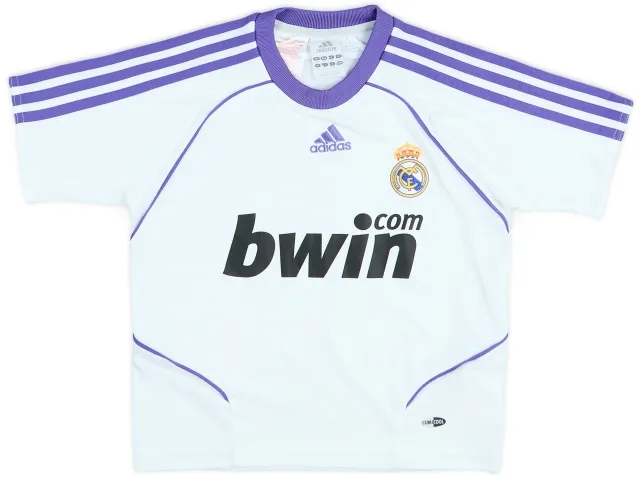 2007-08 Real Madrid Home Shirt - 6/10 - (5-6 Years)