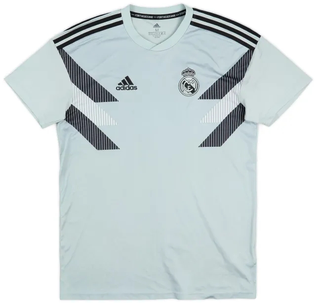 2018-19 Real Madrid adidas Training Shirt - 6/10 - (M)