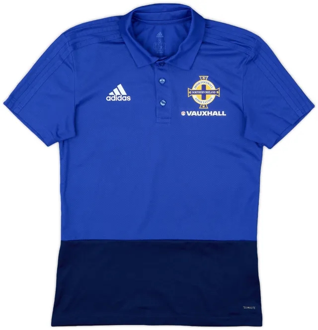 2017-18 Northern Ireland adidas Polo Shirt - 10/10 - (S)