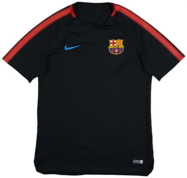 2017-18 Barcelona Nike Training Shirt - 6/10 - (M)