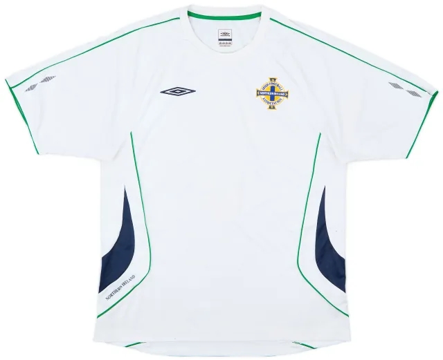 2004-05 Northern Ireland Umbro Training Shirt - 6/10 - (L)