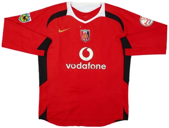 2006 Urawa Red Diamonds Signed Home L/S Shirt - 5/10 - (M)