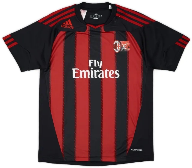2011-12 AC Milan adidas Youth Camp Training Shirt - 6/10 - (XS)