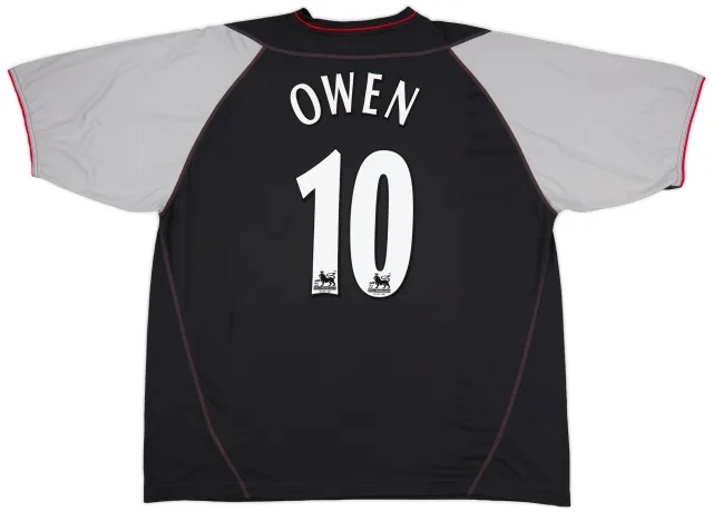2002-04 Liverpool Away Shirt Owen #10 - 8/10 - (XXL)