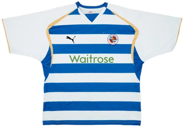 2009-10 Reading Home Shirt - 4/10 - (XL)