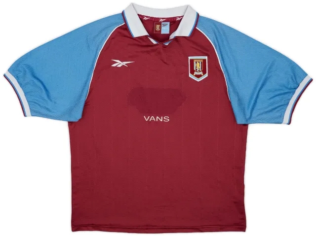 1998-99 Aston Villa Home Shirt - 4/10 - (L)