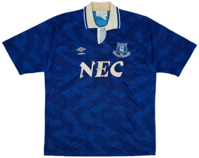 1991-93 Everton Home Shirt - 4/10 - (L)