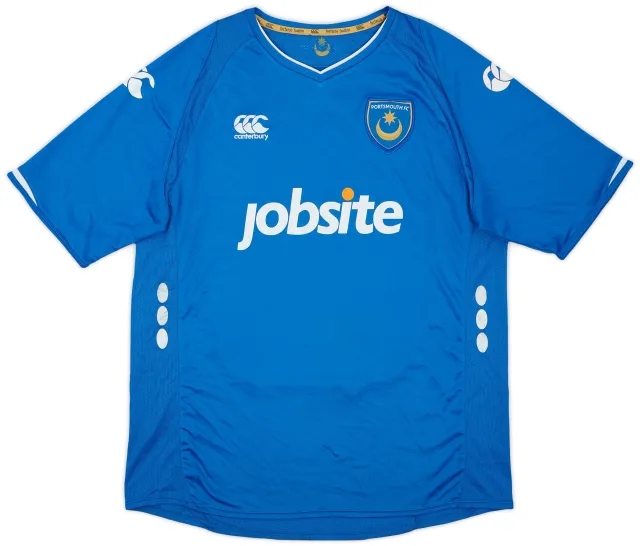 2009-10 Portsmouth Home Shirt - 6/10 - (L)