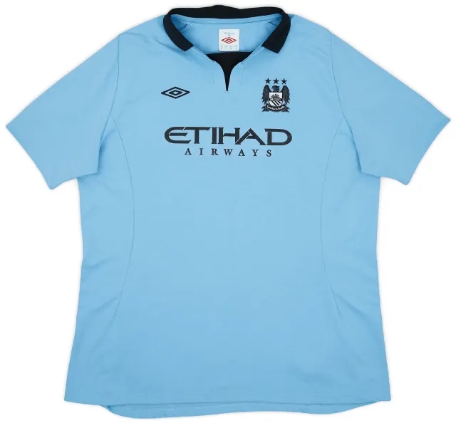 2012-13 Manchester City Home Shirt - 8/10 - (Women's XL)