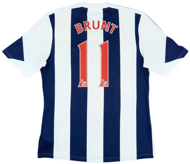 2013-14 West Brom Home Shirt Brunt #11 - 7/10 - (L)