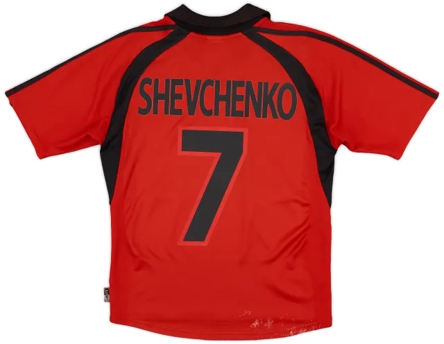 2001-02 AC Milan Third Shirt Shevchenko #7 - 6/10 - (S)