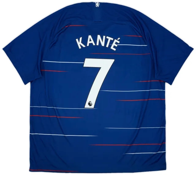 2018-19 Chelsea Home Shirt Kante #7 - 7/10 - (XXL)