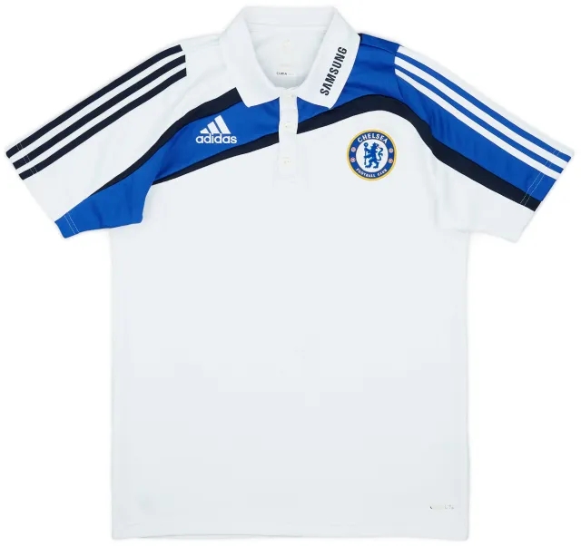 2009-10 Chelsea adidas Polo Shirt - 8/10 - (M)