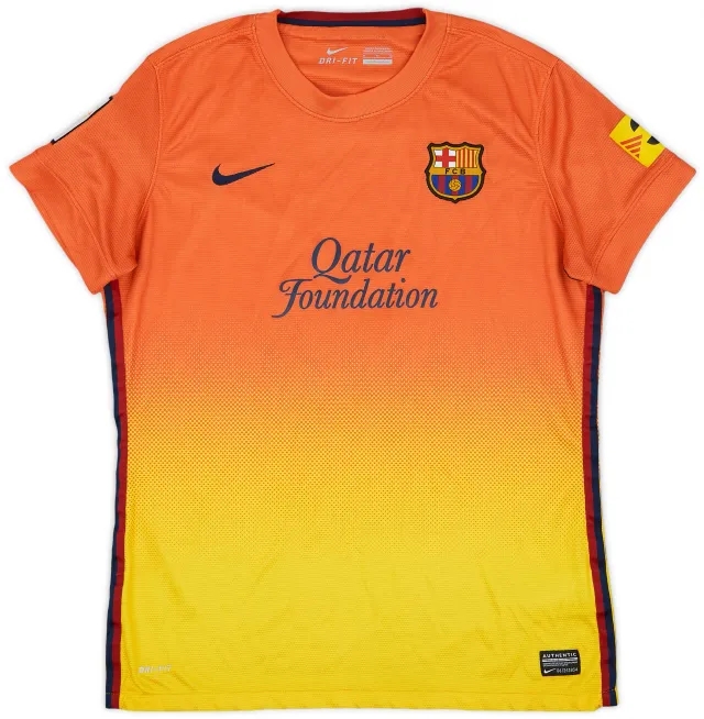 2012-13 Barcelona Away Shirt - 8/10 - (Women's M)