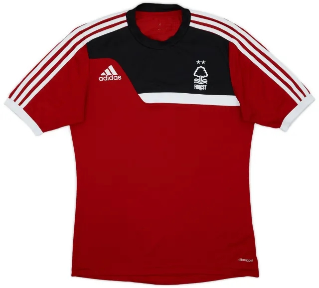 2013-14 Nottingham Forest adidas Training Shirt - 8/10 - (S)