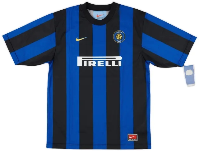 1999-00 Inter Milan Basic Home Shirt (XL.Boys)