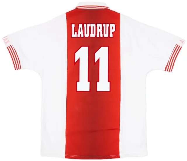 1997-98 Ajax Home Shirt Laudrup #11 (L)