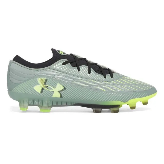 Under Armour  Magnetico Elite 4 FG Men's Soccer Cleats Silica Green / Silica Green / High Vis Yellow 9