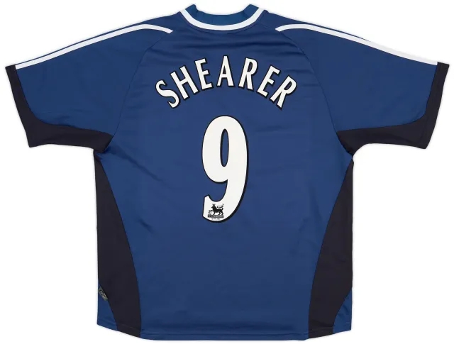 2001-02 Newcastle Away Shirt Shearer #9 - 10/10 - (L)