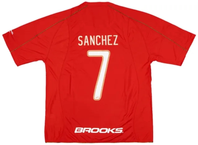 2010-11 Chile Home Shirt Sanchez #7 (XL)