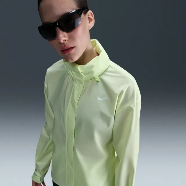 Nike Fast Repel Women's Running Jacket - Yellow - Polyester