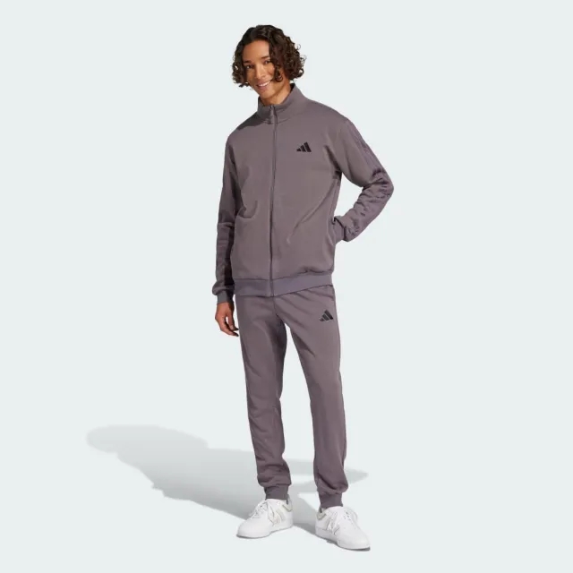 adidas Sportswear Basic 3-Stripes Fleece Track Suit