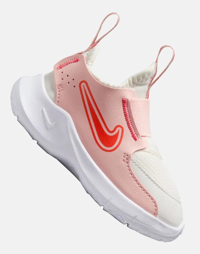 Nike Infant Flex Runner 3 Shoes in Orange/Pink 