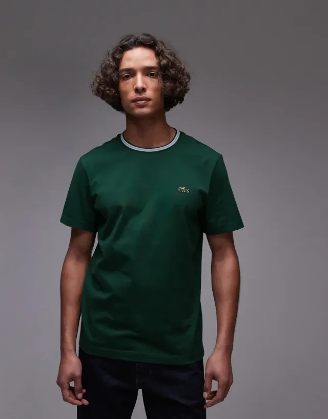 Lacoste Tipped T-Shirt - Green