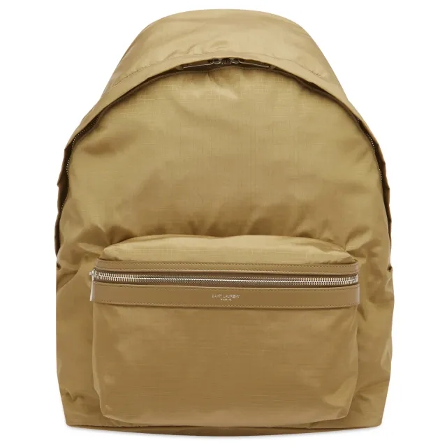 Saint Laurent Men's Ripstop City Backpack Multi