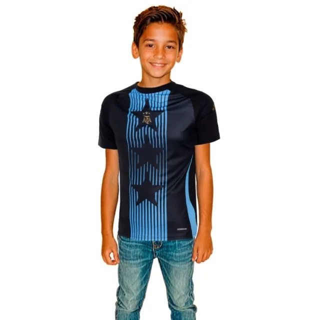 2024-25 Argentina adidas Pre-Match Shirt (KIDS)-9-10Y/Kids