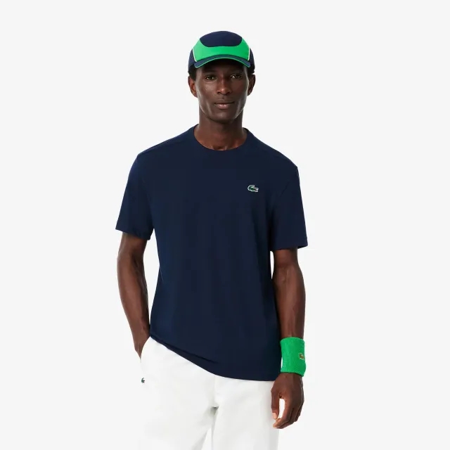Lacoste Ultra Dry Cotton Sport T-shirt - Midnight Blue