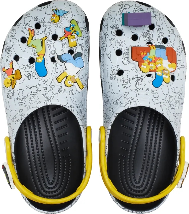 Crocs | Unisex | The Simpsons Classic | Clogs | Multi | W4/M3