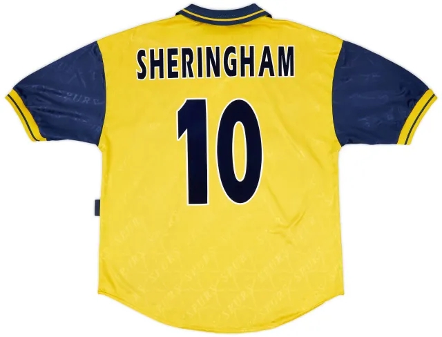 1995-97 Tottenham Third Shirt Sheringham #10 - 5/10 - (L)