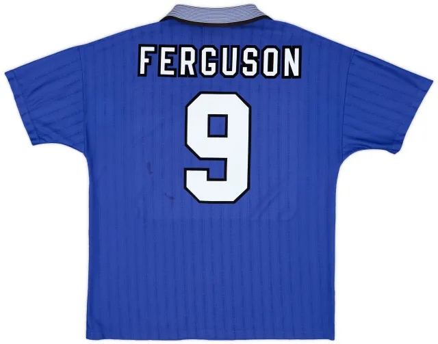 1995-97 Everton Home Shirt Ferguson #9 - 4/10 - (XL)