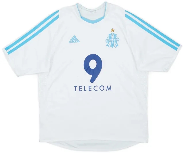 2003-04 Olympique Marseille Home Shirt - 8/10 - (5-6 Years)