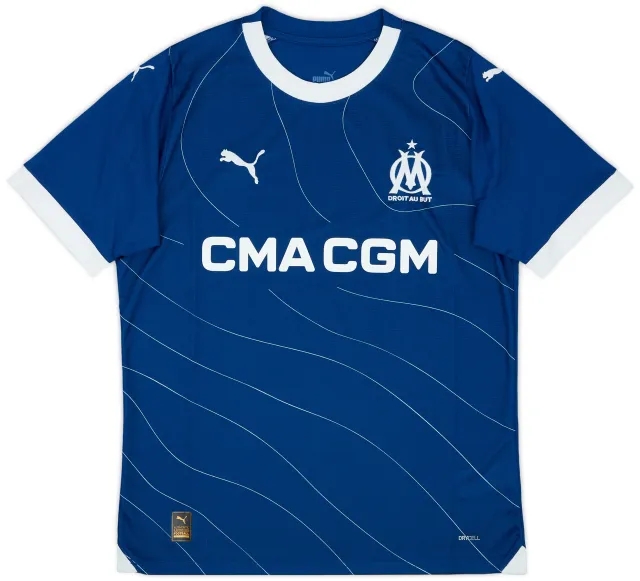 2023-24 Olympique Marseille Away Shirt - 10/10 - (M)
