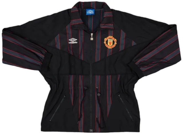1998-99 Manchester United Umbro Track Jacket - 8/10 - (M)