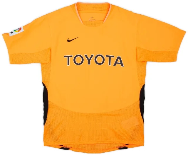 2003-04 Valencia Away Shirt - 9/10 - (L.Boys)