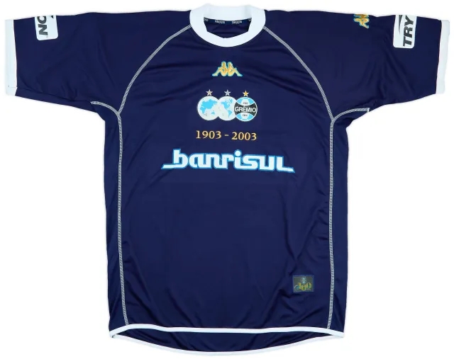 2003 Gremio Centenary Fourth Shirt #10 - 7/10 - (XL)