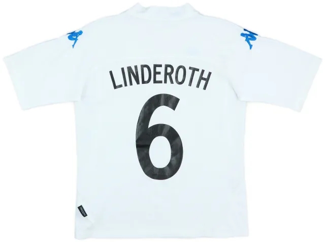 2004-05 FC Copenhagen Home Shirt Linderoth #6 - 5/10 - (XL.Boys)