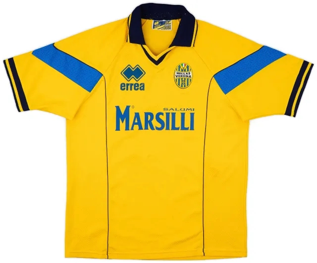 1999-00 Hellas Verona Errea Training Shirt - 9/10 - (L)