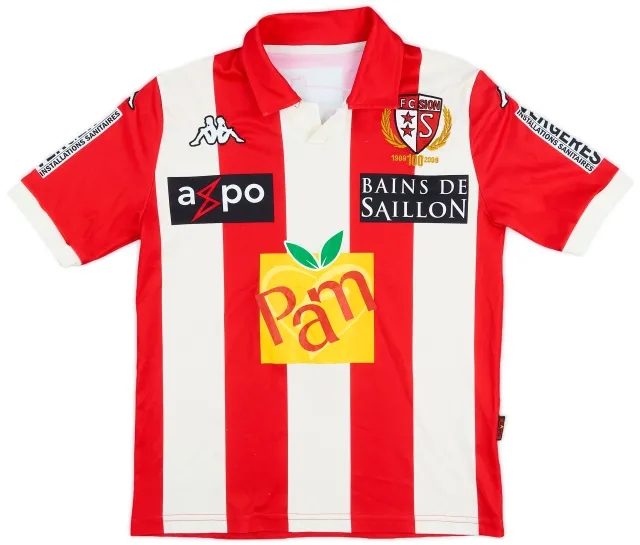 2009-10 FC Sion Away Shirt - 6/10 - (XL.Boys)