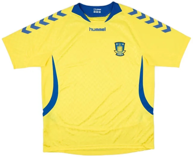 2021-22 Brondby Hummel Training Shirt - 8/10 - (XXL)