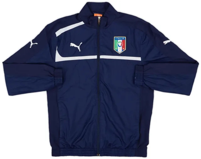 2012-13 Italy Puma Track Jacket - 7/10 - (XL.Boys)