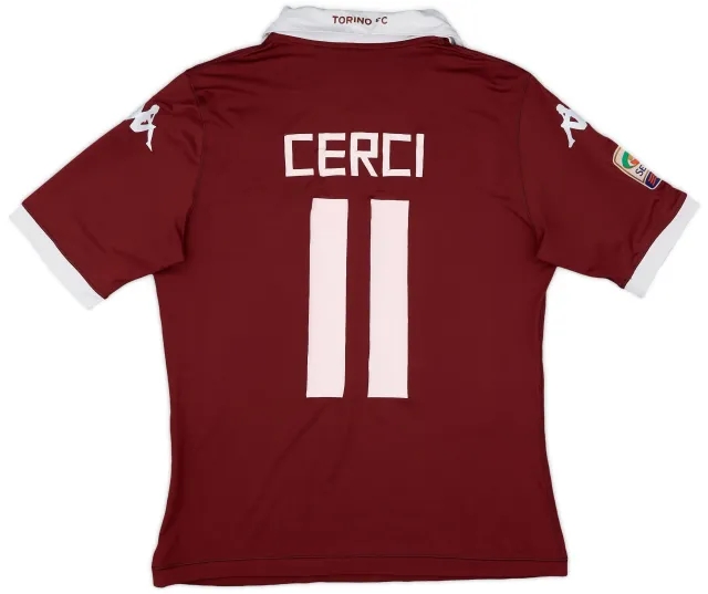 2013-14 Torino Home Shirt Cerci #11 - 5/10 - (L)