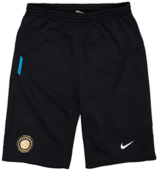 2007-08 Inter Milan Centenary Nike Training Shorts - 7/10 - (XL)