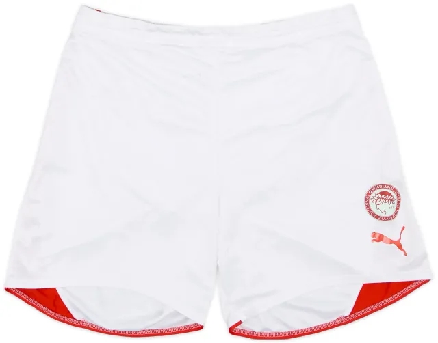 2006-07 Olympiakos Home Shorts - 5/10 - (XXL)
